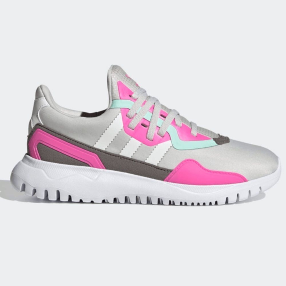 Adidas Originals Flex FX5320 Grey/Pink Women's Size 6